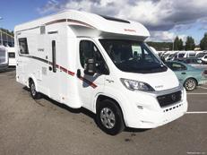 Dethleffs Trend T 717 70.00 Fiat 2,3 Mjet 130hv 2017. Erillisvuoteinen nostovuoteella.