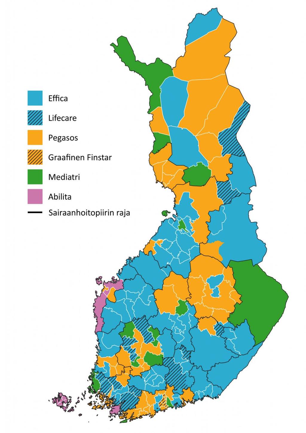 Perusterveydenhuolto 2017 Erikoissairaanhoito 2017 Kantapalveluja käytetään omalla