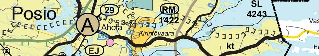 Itä-Lapin maakuntakaavan RM 1422 alueelle, joka käsittää