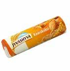 Tuotenro 25130000 Myyntierä 8x250 g Jyväshyvä kaurakeksi Kullankeltainen Jyväshyvä kaurakeksi