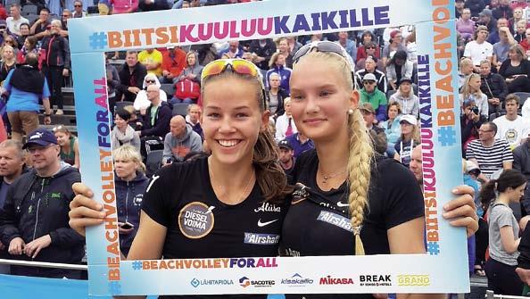 beach volley Teksti heikki kiiskinen sm-finaalit Teksti JKL BEACH/TANELI NIEMINEN kuva JYVÄSKYLÄN KAUPUNKI/TERO TAKALO-ESKOLA Kotimainen biitsikausi on jo ovella Kesä tarjoaa runsaasti turnauksia