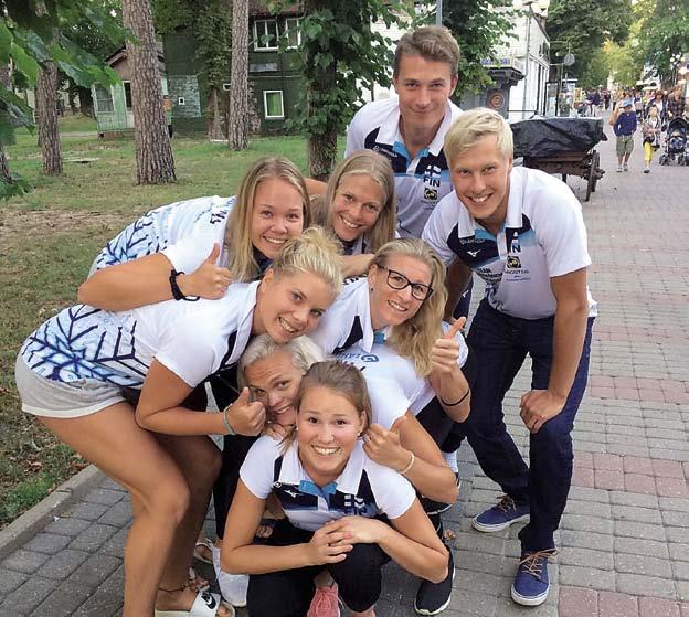 Suomesta EM-kisoihin ovat tyrkyllä ainakin Taru Lahti-Liukkonen / Anniina Parkkinen ja Riikka Lehtonen / Niina Ahtiainen. Molemmat naisparimme ovat tällä hetkellä rankingin perusteella ns.