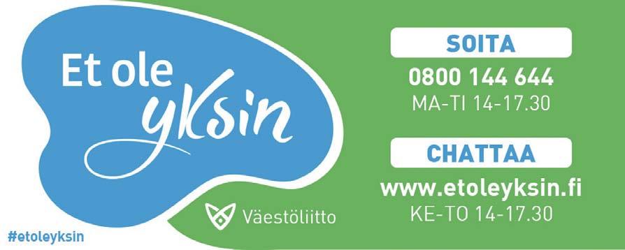 uutta toimintaa lapsille kuva Juuso Riponiemi Et ole yksin -palvelu auttaa häirinnän kohteeksi joutuneita tulee!