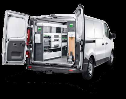 bott vario moduulit Renault Trafic L1 autoosi Akseliväli 3098 mm Kuljettajan puoli