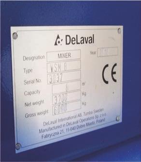 DeLaval- tuotteissa useimmiten käytetyt direktiivit ovat Konedirektiivi, Pienjännitedirektiivi (LVD) ja Sähkömagneettinen yhteensopivuus (EMC).