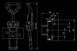 rei'itetty RST AISI 316 98-122 50 17 87 RST AISI 316 30 40 32 RST AISI 316 30 23 13 EPÄKESKOSALPA