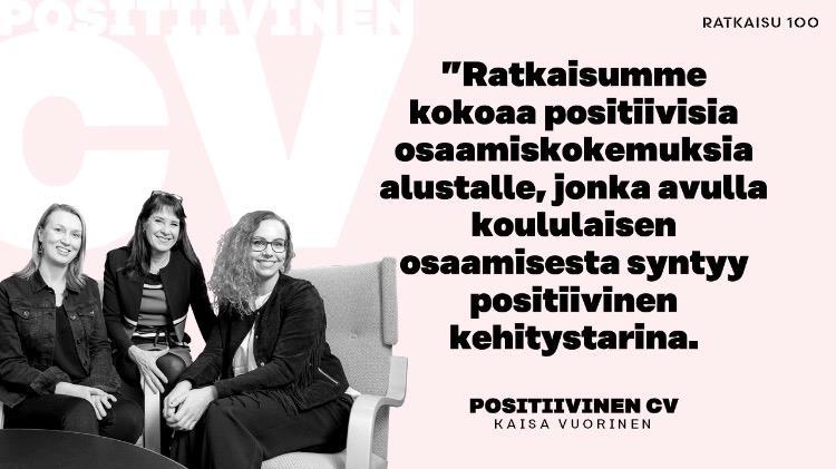 CEO, Founder, Positiivinen CV 26.