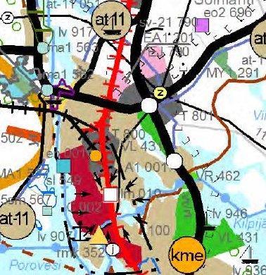 Kaavaselostus 11 (26) Maakuntakaava Pohjois-Savon maakuntakaavassa 2030, jonka YM on vahvistanut 7.12.2011, suunnittelualue on osoitettu keskustatoimintojen alueeksi.
