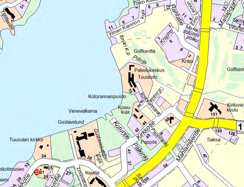 Tuuskodon alue Tuuskodon alueella on meneillään asemakaavan muutos, jonka tavoitteena on tutkia palvelutalo