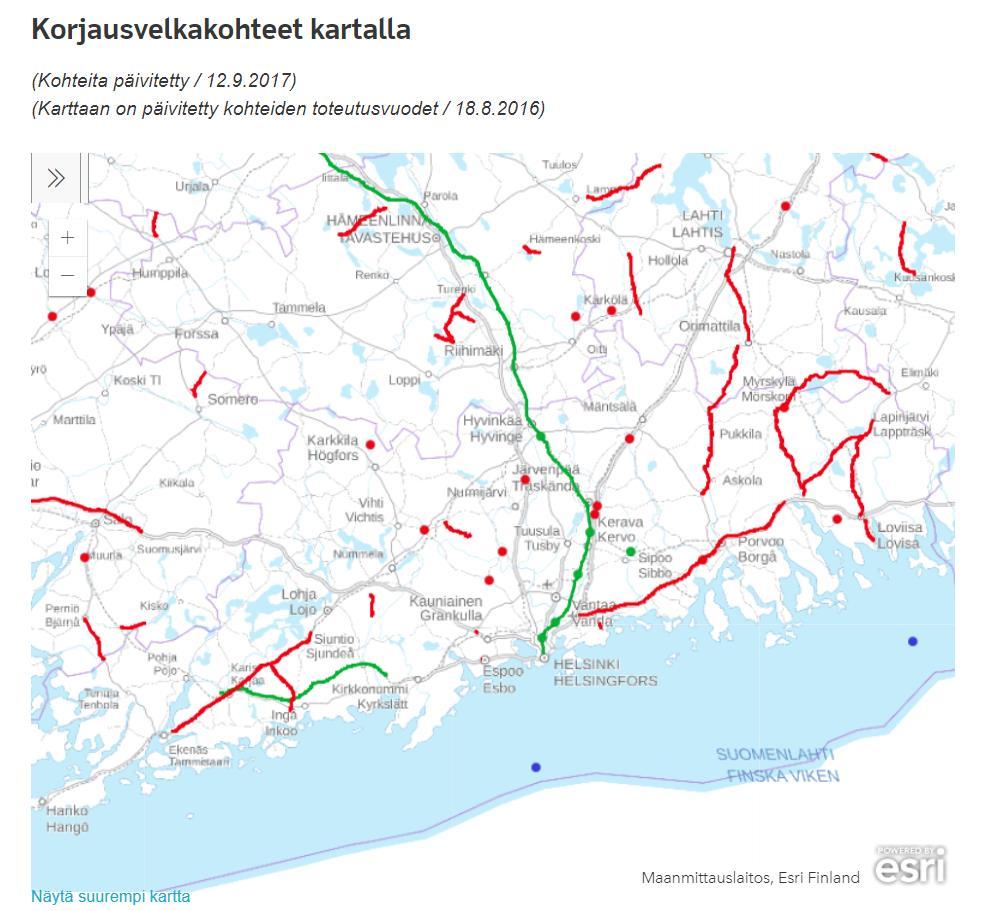 MALLIPOHJAISEN TOIMINNAN TAVOITTEET Tavoitellaan: Korjaukseen käytettävien varojen parempaa kohdentamista ongelmakohtiin Kustannustehokkuutta ja turvallisuutta Välittömiä kustannussäästöjä