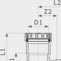 MegapressSC-ConturF2 F2 T-yHTEET MegapressT-yhde malli4218 tuote VdS DN D1 D2 D3 Z1 Z2 Z3 L1 L2 L3 739423 10 ⅜ ⅜ ⅜ 22 21 22 46 45 46 694968 15 ½ ½ ½ 25 24