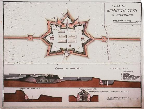 59 kautta kulkevia teitä sekä toimimaan Taavetin linnoituksen etuvartiona ja linnakeparina sodan jälkeen vuonna 1791. Utin linnoitus on Kouvolan alueen linnoituksista parhaiten säilynyt ja tunnetuin.