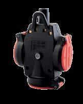 Pistotulppa SCHUKOultra II, pistotulppa kahdella maadoitusjärjestelmällä (CEE7/4 ja CEE7/7). Roiskevedenpitävä IP54, 16A 250V, DIN 49440/441 ja IEC 60884 mukaisesti. 3 x 2,5mm² johtimille.