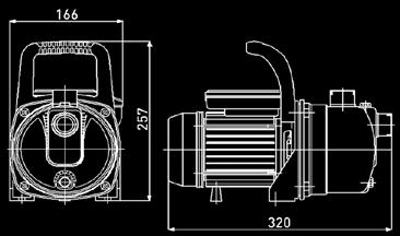 V230 ~ 50 Hz Q-maks 60 l/min, 3600