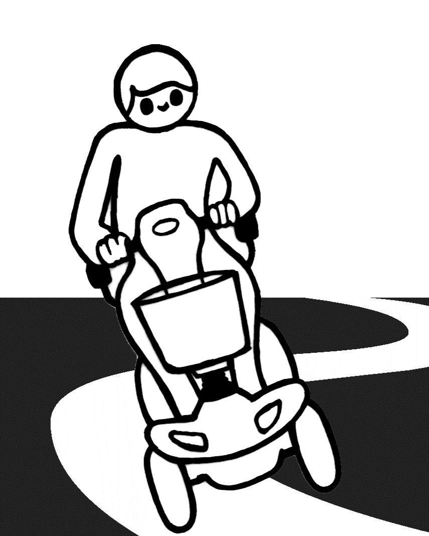 Invacare Leo Vammautumisvaara, jos liikkumisväline kaatuu (jatkoa) Liikkumisvälinettä ei saa käyttää useamman kuin yhden henkilön kuljettamiseen. Älä ylitä sallittua enimmäiskuormaa.