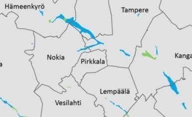 Investointikustannukset ovat merkittävästi pienemmät alueilla, joilla hyödynnetään lähellä tai paikan päällä olevaa kunnallistekniikkaa