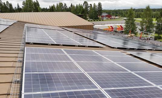 KARJATILAN VALAISTUS JA AURINKOENERGIA Meiltä myös valaistusratkaisut tilallesi Led-valaisimilla Opple Highbay Led-valaisimilla jopa 80% energian säästö verrattuna vastaavaan monimetallivalaisimeen.