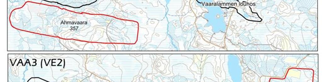 Aluevesiä puretaan sivukiven läjitysalueiden sijainnista riippuen Ruonajokeen, Ylijokeen, Suhankojokeen tai Portimojärveen (Pöyry Finland