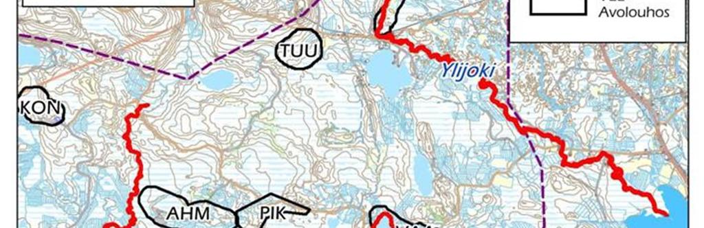 vesistöalueen vedenlaatuun ja