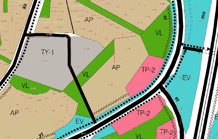 Ote osayleiskaavayhdistelmästä Asemakaava Saikan alueella ei ole asemakaavaa. 3 5. Olemassa olevat ja laadittavat selvitykset Kaava-alueelle tehdään meluselvitys. 6.