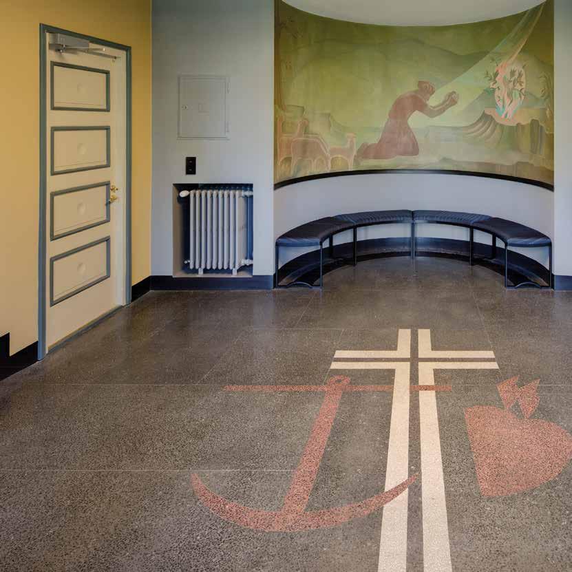 Töölön kirkon aula VAPAAEHTOISTOIMINTA VIRKISTÄÄ Vapaaehtoistoiminta on yksi tapa osallistua seurakunnan elämään.