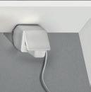 6 Min 00 21 0c NE ZO ZO Energiaa säästävä, kallistettava LEDvalaisin, joka valaisee sekä ylös- että alaspäin peiliin.