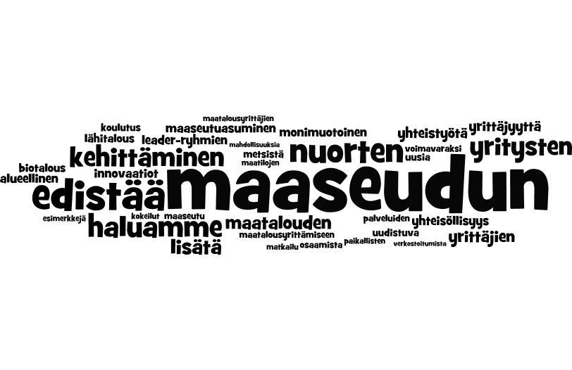 Keski-Suomen maaseudun kehittämistä ohjaamaan laadittiin vuonna 2014 vuoteen 2020 ulottuva suunnitelma: Sykettä Suomen Sydämestä.