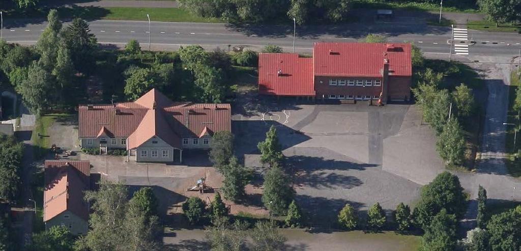 Järvensivun koulu, Pöllöntaival 1 Kaupungin omistama kiinteistö rak.