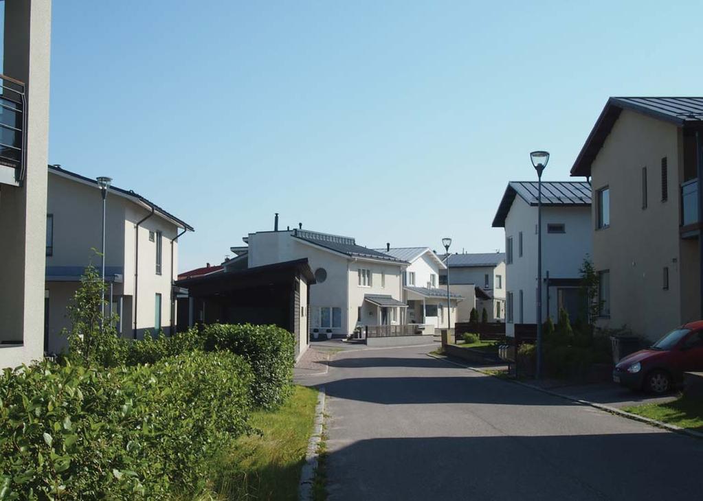 TAMPEREEN KAUPUNKIMAISIA OMAKOTIALUEITA Tampereen