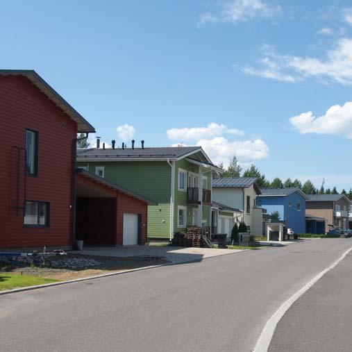 16 HIRVIKALLIO Marmorikatu Kaava vahvistettu: 2008 Rakentamisvuosi: 2009-2014 Tonttien