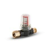 0 Brass suction filter suitable for ponds, storage tanks, etc. With check valve. Syöttövesisuodatin R3", liitin 7 4.730-102.0 Fine-mesh water filter, 125 μm, max. temperature 50 C.