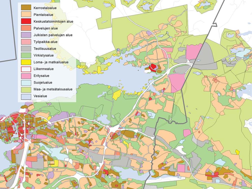 6 OSAYLEISKAAVA 6 OSAYLEISKAAVA 6.1 Yleisperustelu ja kuvaus Osayleiskaavalla varaudutaan osaltaan Tampereen kaupungin noin 25 000 asukkaan väestönkasvun tavoitteeseen vuoteen 2030 mennessä.