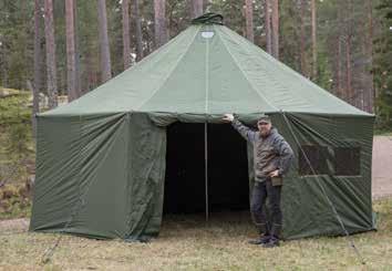 räystäskorkeus 110 cm Pohjan pinta-ala: 21 m².