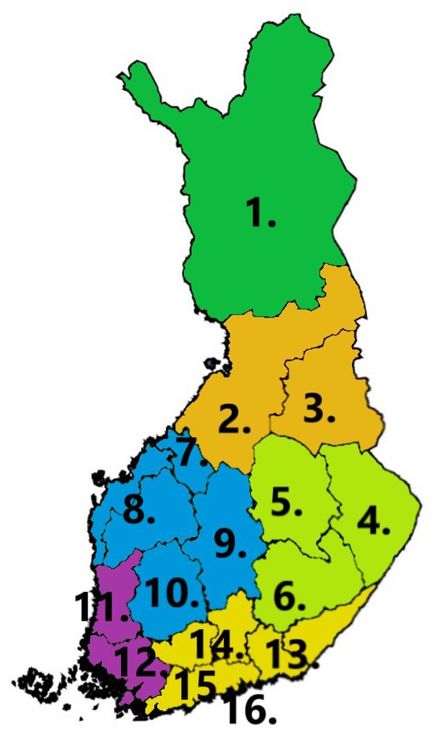 ETSIVÄN NUORISOTYÖN ALUEELLISET KOORDINAATTORIT 1. Saana Guttorm 2. tulossa myöhemmin 3. tulossa myöhemmin 4. Jenni Turpeinen 5. Ansku Kumpulainen 6. Saara Mughal-Tiitinen 7.