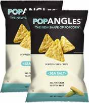 Popangles-maissisipsit tarjoavat kevyemmän vaihtoehdon perinteisiin