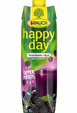 Rauch Happy Day Ananasmehu Tuotenumero: 3377 Rauch Happy Day Tuorepuristettu Omenamehu Tuotenumero: 3376 Mehut Rauch Happy Day Pink rapefruit -Mehu Tuotenumero: R2005 Rauch Happy Day Tomaattimehu
