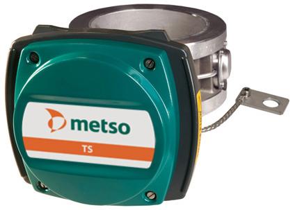 1. Johdanto 1.1. Mittausperiaate (Metso TS) in-line kuiva-ainepitoisuuslähetin perustuu mikroaallon etenemisnopeuden mittaukseen.