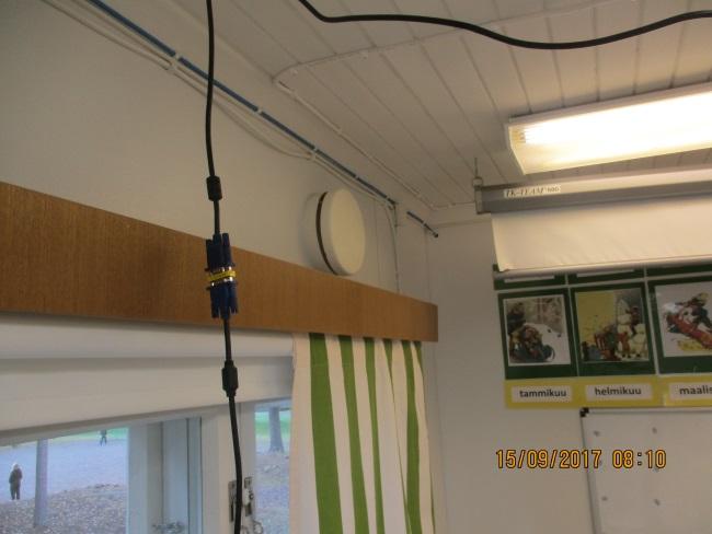 Yleiskuva koneellisen poistoilmanvaihdon