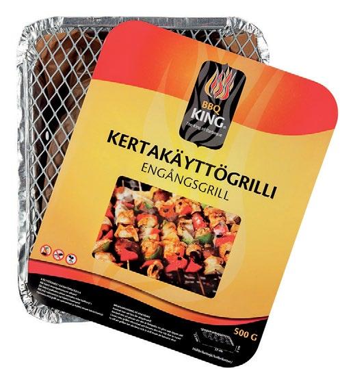 BBQ KING PRO SERIES -KAASUGRILLI KOLMELLA POLTTIMELLA ja SIVUPOLTTIMELLA Grillausala