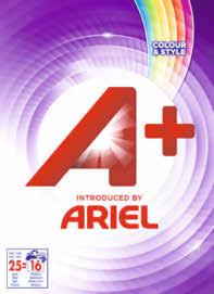 VALINNAN MUKAAN A+ Ariel PYYKINPESU-