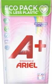 g,65-,78/l, 3,63/kg ja Ariel Pods