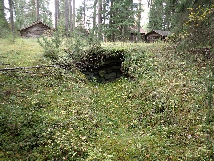 Tervahaudan halssiaukko.