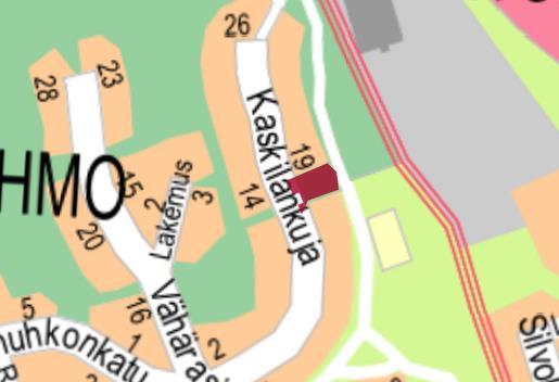 Kaskilankuja, Kohmo VL Vaatii maisematyöluvan hakemista.