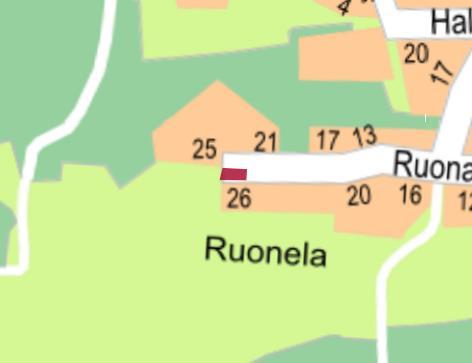 Hirvensalo, Ruonalankatu 26 Asemakaava Asiakaspalautteet: Asukkaat ovat toivoneet mäntyjen poistoa,
