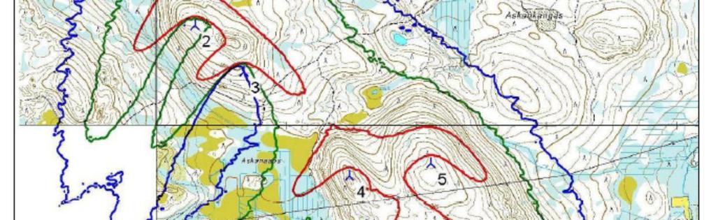 12 Virkistyskäyttö Suunnittelualueet ovat tällä hetkellä metsätalousalueita, joilla on merkitystä myös virkistykseen.
