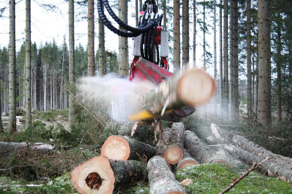 Tiivis koko yhdistettynä täydelliseen karsimiseen, 30mm asti,antaa mahdollisuuden suorittaa pieniä harvennuksia tehokkaasti ja korkealaatuisesti.