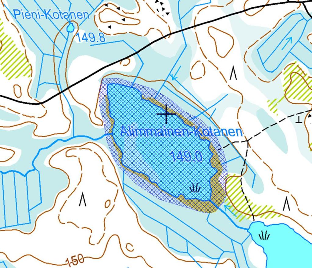 Läheisyydessä sijaitsee linnustoltaan todennäköisesti merkittävä Hangaslampi, jota