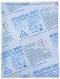 Super Dry Kosteudenkerääjä DS 25 Super Dry: - on markkinoiden imukykyisin kosteudenkerääjä tuotteiden kosteusvaurioilta suojaamiseen. - imee itseensä kosteutta jopa yli 300% painonsa verran.