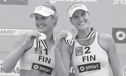 SUOMALAISPARIEN KANSAINVÄLISET TURNAUSVOITOT KAUTTA AIKOJEN FIVB (Kansainvälinen Lentopalloliitto) 2003 Emilia Nyström / Erika Nyström FIVB Satellite Le Lavandou, Ranska CEV (Euroopan