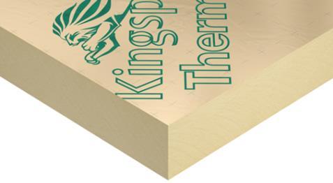LIITE 1 Tuotetiedot Kingspan Therma TW58 Tehokas PIR-eristelevy sandwich-elementtien (ja suojattuna sisäkuorielementtien) lämmöneristämiseen betonielementtitehtaalla.